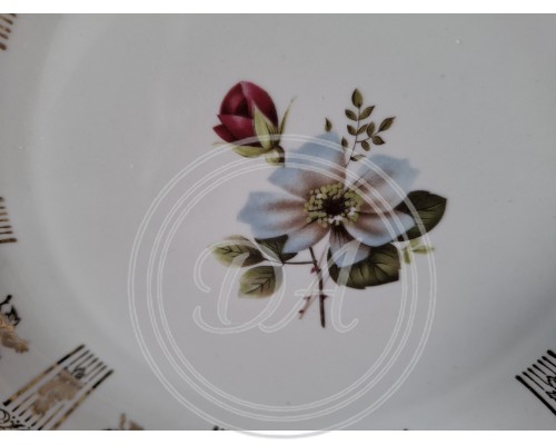 Bavaria Decanter Plate"Hagebutte"