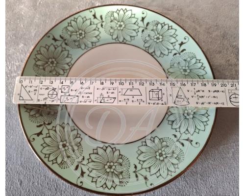 Decorative plate "Tiffany Color", 1950 Bavaria