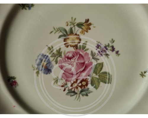 Decorative plate “Virginia Rose” 1930s-1960s