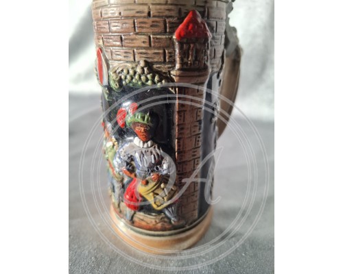 German beer glass,vintage