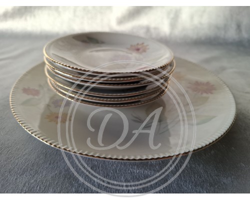 Tea set "Asters" (1+6)