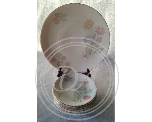 Tea set "Asters" (1+6)