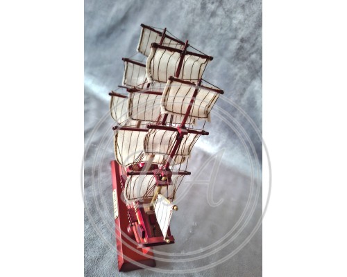 Model of the sailing ship Bounty, vintage