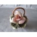 Basket of roses Capodimonte