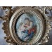 Silkscreen printing in the Baroque style