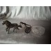 Caviar bowl , ancient Roman chariot, Italian