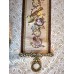 Antik Hand-made brass bell panel with a bird motif.