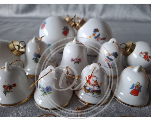 Rudolf Kemer bells, 16 pieces, 1950