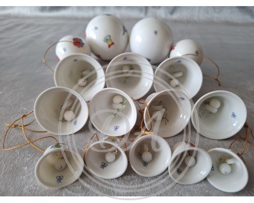 Rudolf Kemer bells, 16 pieces, 1950