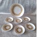 Rosenthal set (1+6)"Blumenkranz gold"
