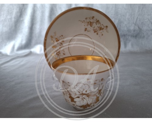 Cups and saucers - 3 pcs. Set. KPM