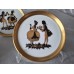 Füstenberg plate"Rococo"  set (1 +6 )