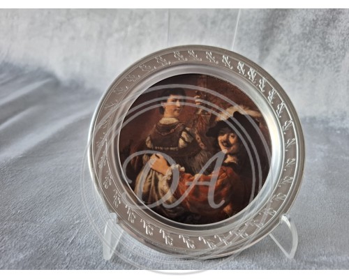 Miniature portraits in tin frames, Germany