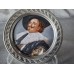 Miniature portraits in tin frames, Germany