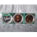 Miniature portraits in tin frames, Germany