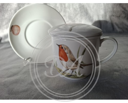 4-piece tea cup. England