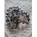 Vintage "Aurora Borealis" Faceted Glass or Crystal Bead Necklace, 1950s. Manufacturer - France