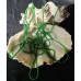 Vintage French Green Bead Necklace