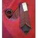 Vintage LACO Burgundy Geometric Pattern Silk Tie