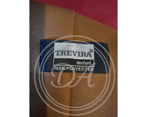 Vintage Brown, Mustard, or Light Brown Tie by Trevira Brand