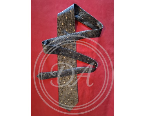 Vintage Men's Tie by City Style with Geometric Pattern