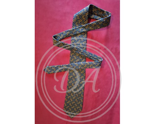 Vintage Men's Silk Paisley Tie from Mitteleuropäische Handelsbank AG Frankfurt