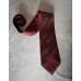 Vintage Men's Tie 1960s Hubegger Made of Natural Silk (Reine Seide)