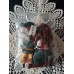 Vintage 1960s Collectible Souvenir Dolls in Bavarian Folk Attire