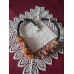Vintage Handmade Necklace (Choker) in Rich Orange and Red, Made from Natural Carnelian Chips