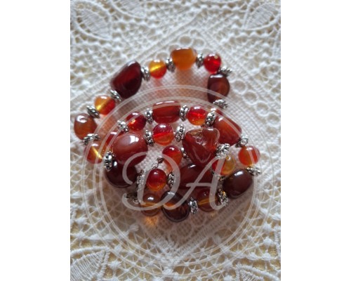 Vintage Carnelian (Sard) Necklace