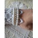 Elastic Pearl Beaded Bracelets, 3 Pcs, France
