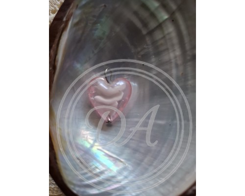 Pendant "Pink Heart"