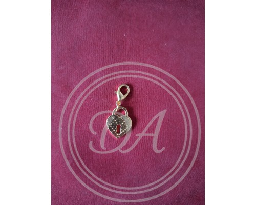 Heart-shaped "Castle" Pendant