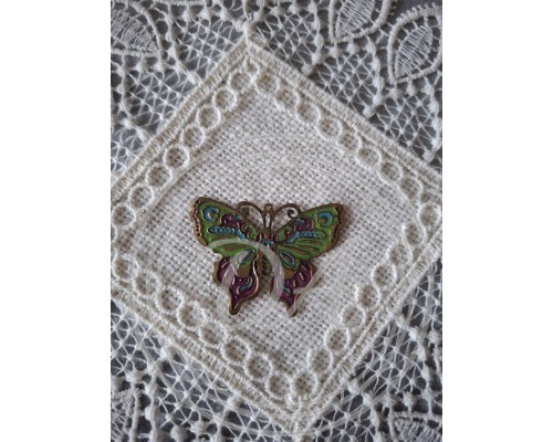 Vintage Metal "Butterfly" Pendant