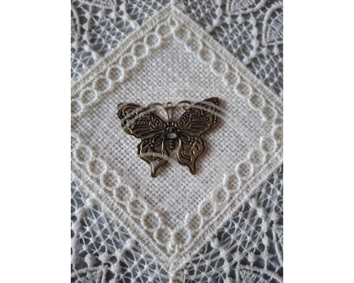 Vintage Metal "Butterfly" Pendant