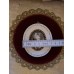 Lupenmalerei Antique Miniature with Portrait of Marie Antoinette, Queen of France
