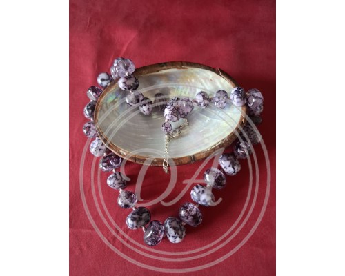 Vintage Purple Beads. France