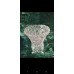 Vintage Crystal vase , Bohemia