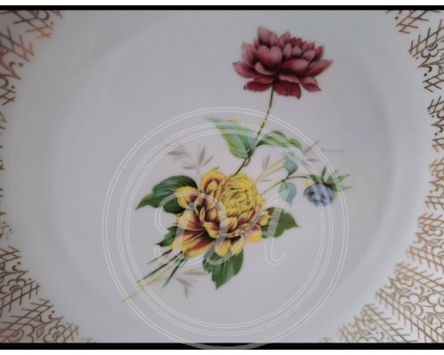 Winterling Trio "Bouquet of Peonies"